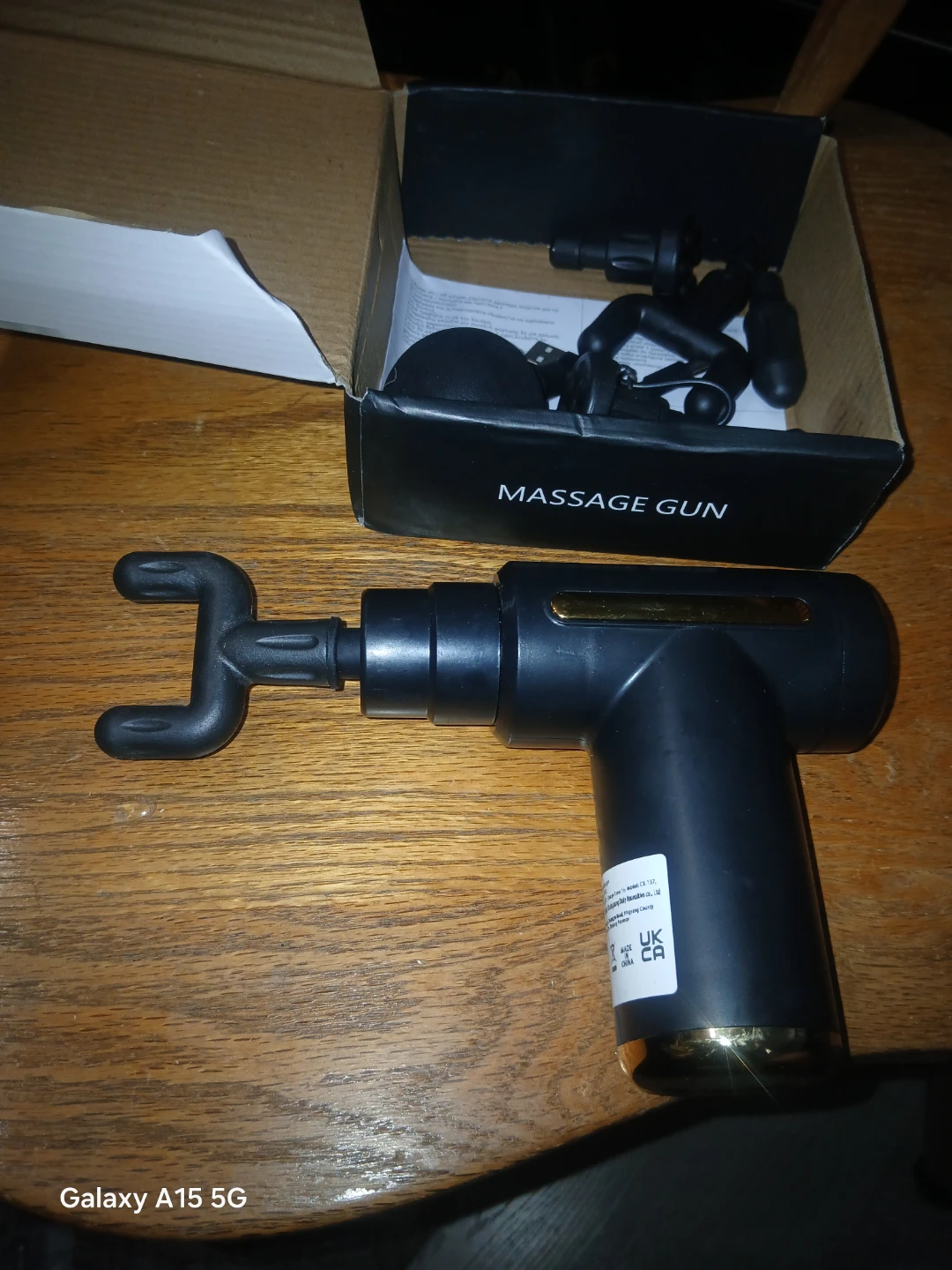Massage Gun with Multiple Attachments