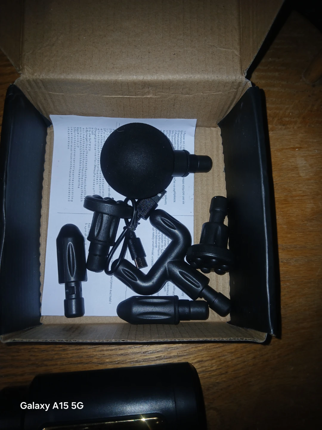 Massage Gun with Multiple Attachments - photo 2