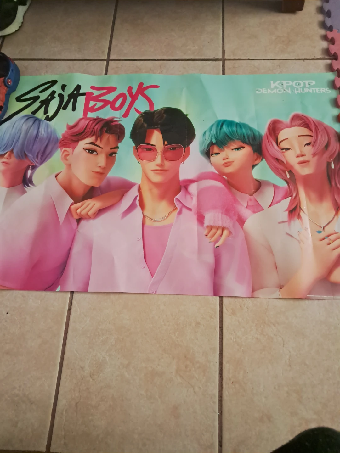 Saja Boys KPOP Demon Hunters Poster