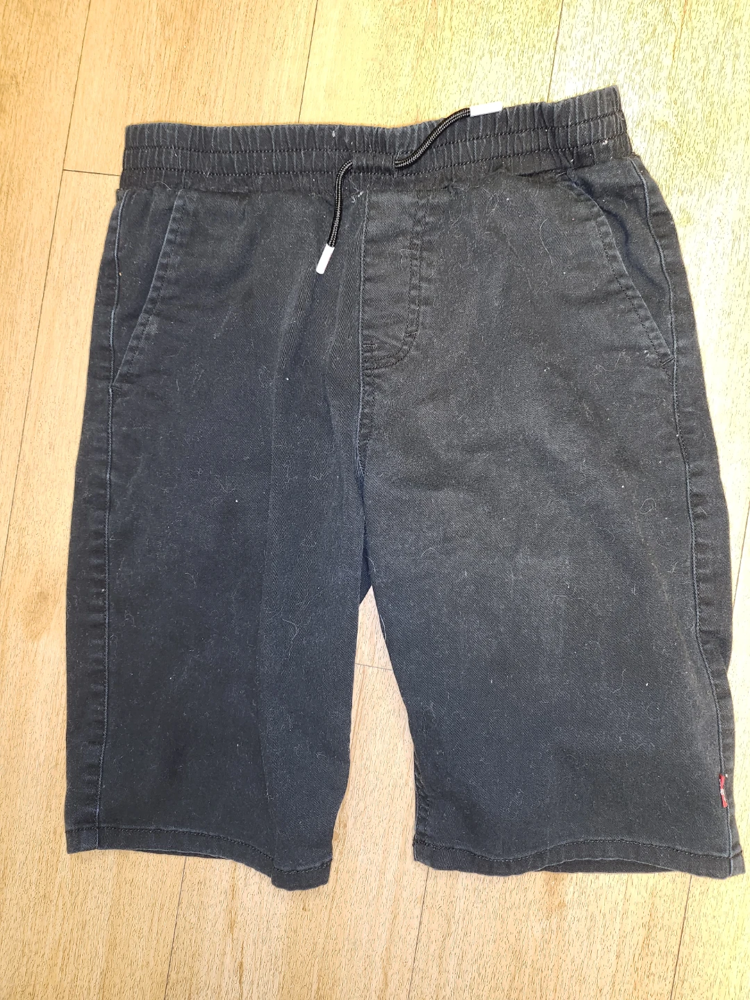 Black Levi's Pull-On Shorts