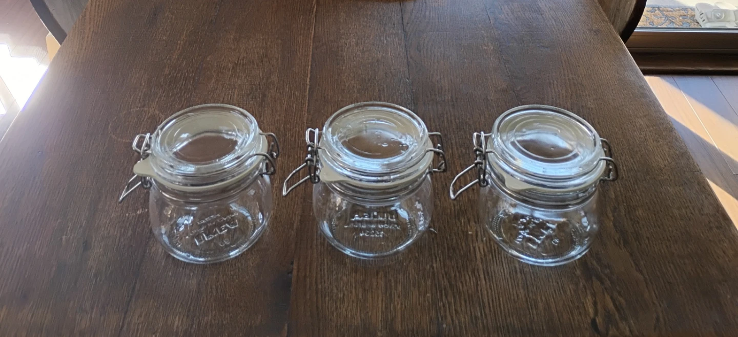 Glass Snap Lid Jars - photo 2