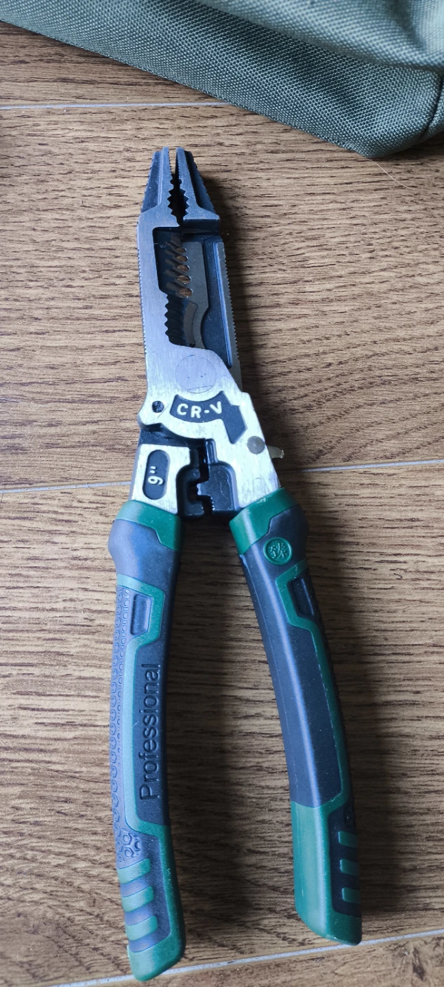 SIKE 8" 200mm Wire Stripper Pliers Set with Pouch - photo 2