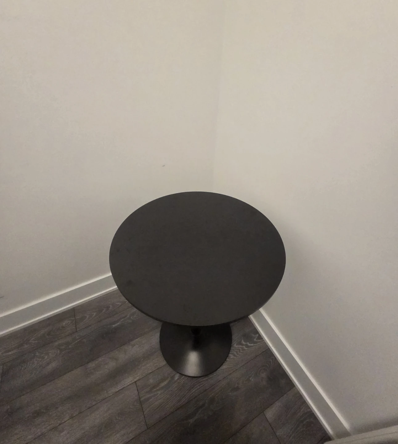 HOOBRO Height Adjustable Round Bar Table - Black - photo 2
