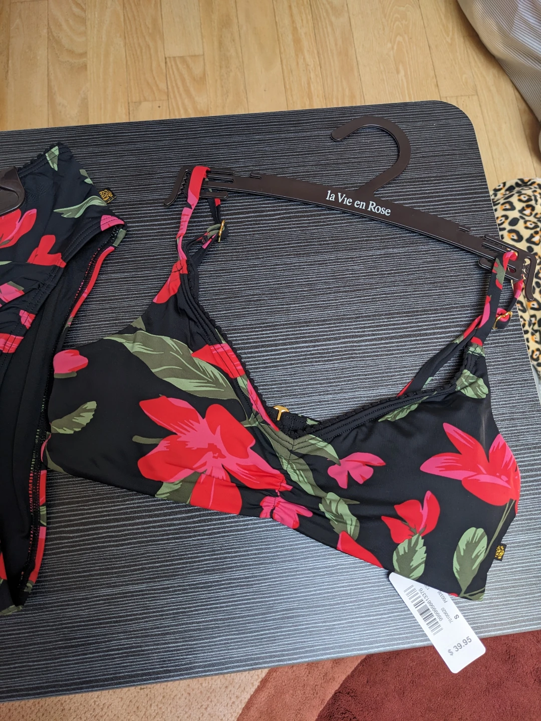 NWT La Vie en Rose Floral Bikini Set - photo 4