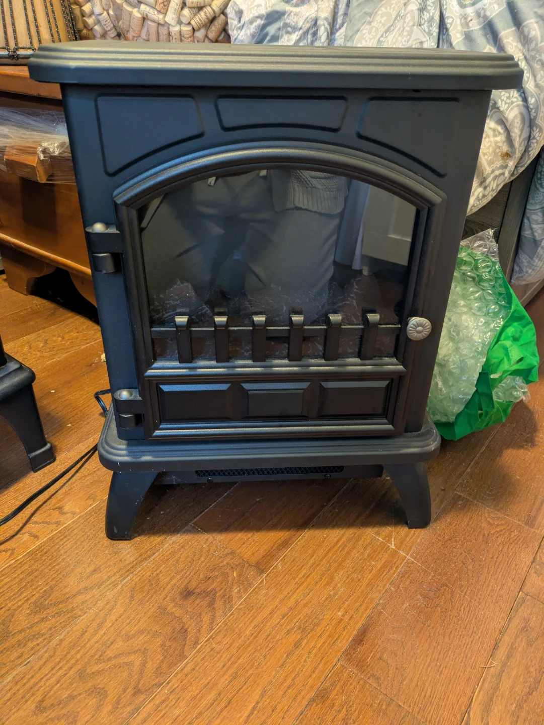 Black Electric Fireplace - Model CFS-500-2