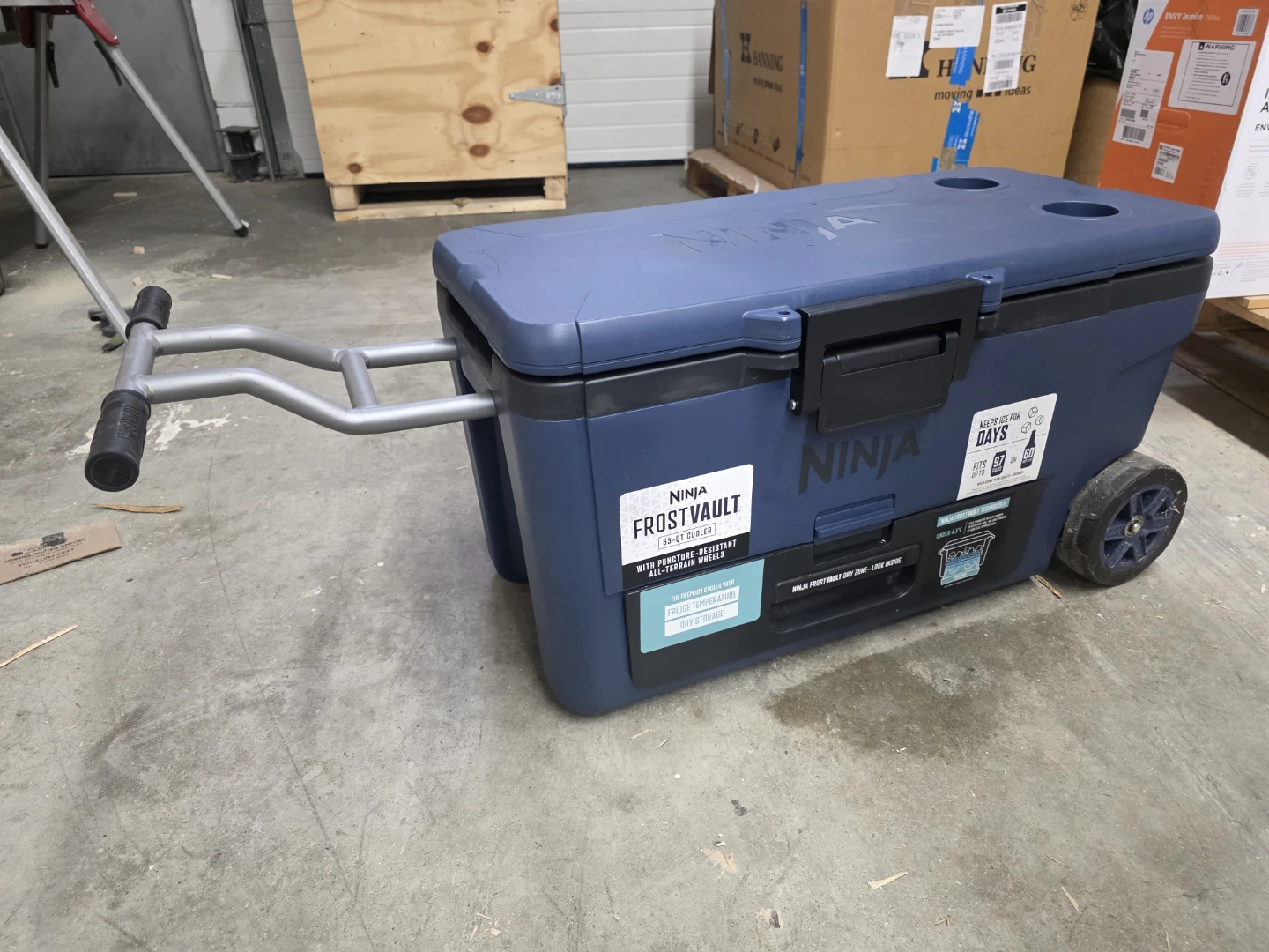 NINJA FROSTVAULT 65qt Wheeled Cooler