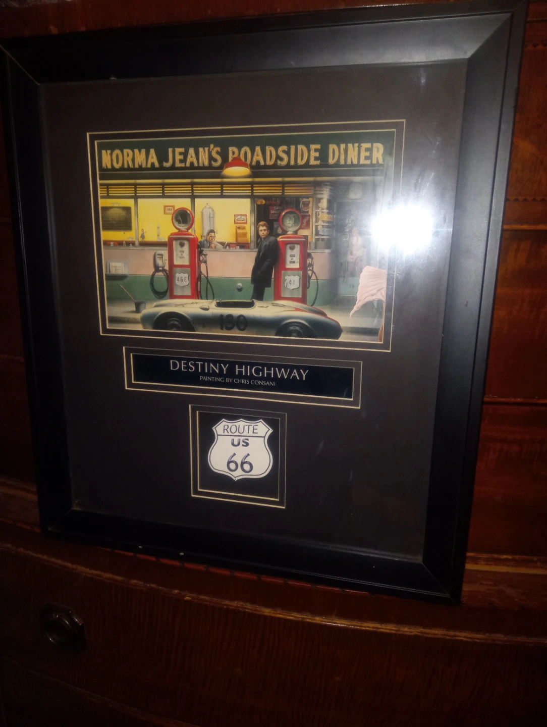 Destiny Highway Norma Jean's Roadside Diner Art by Chris Consani - photo 3