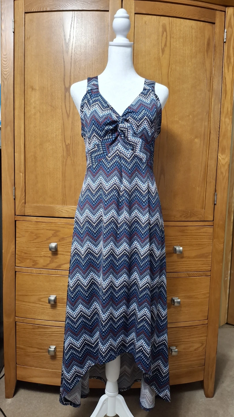 Preloved DENVERHAYES Geo-Print Maxi Dress M/M - photo 2