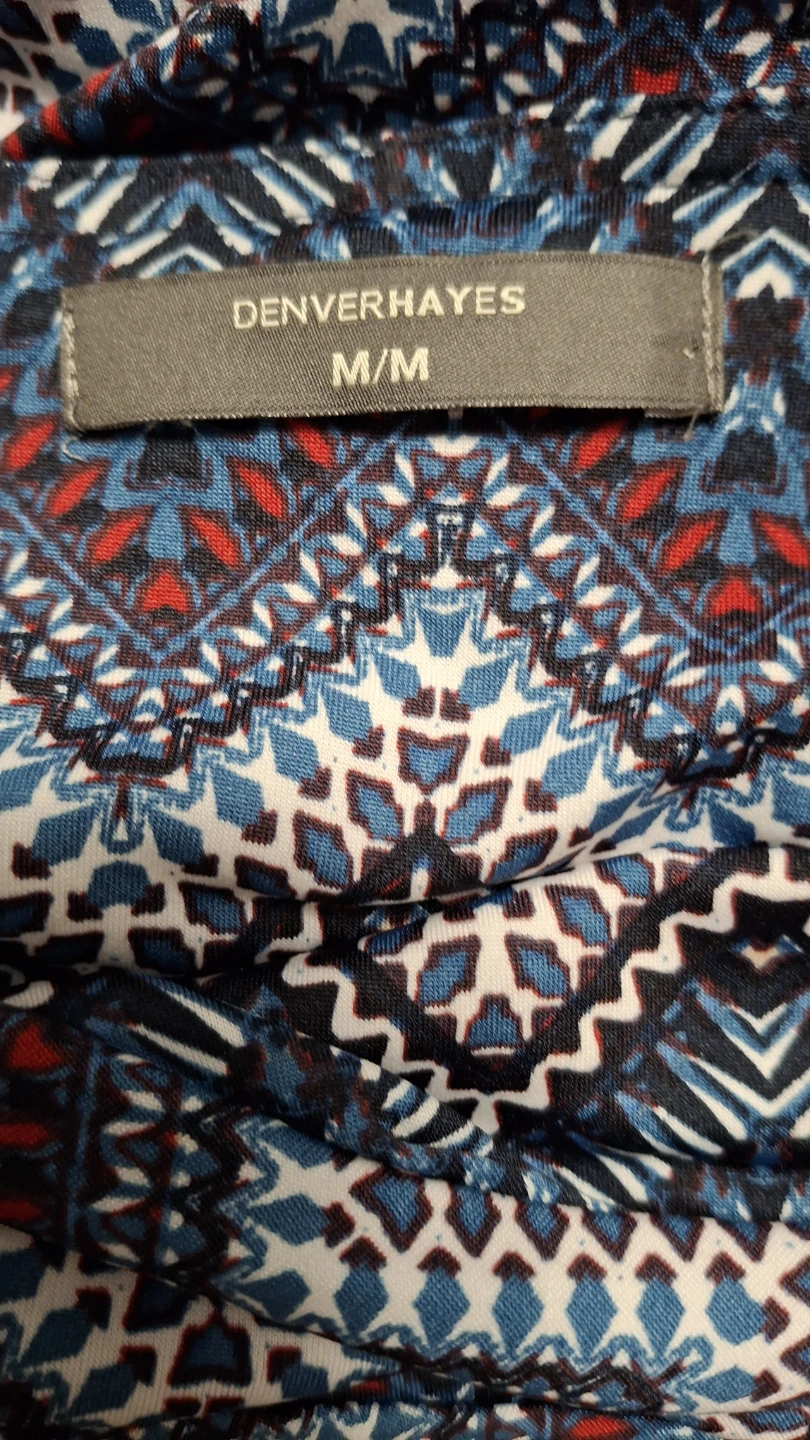 Preloved DENVERHAYES Geo-Print Maxi Dress M/M - photo 3