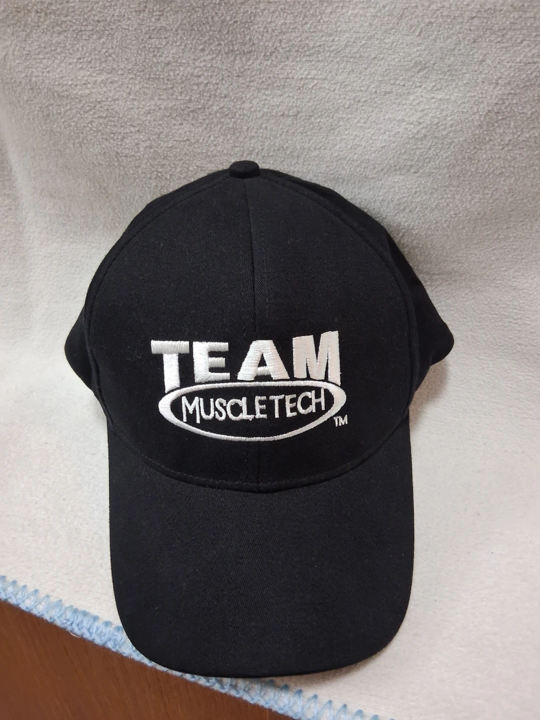 Team MuscleTech Popeye's Black Baseball Cap M/L