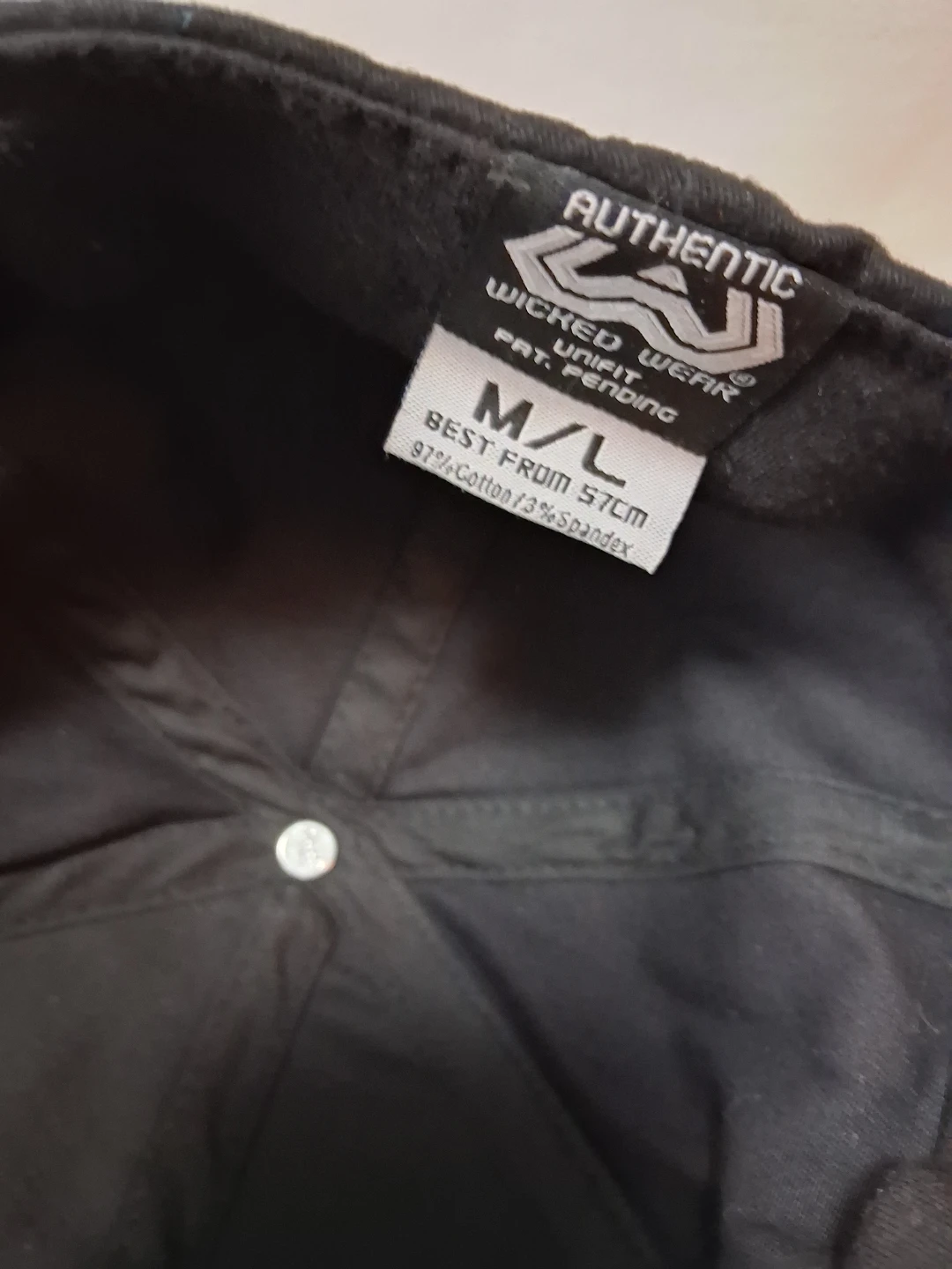 Team MuscleTech Popeye's Black Baseball Cap M/L - photo 3