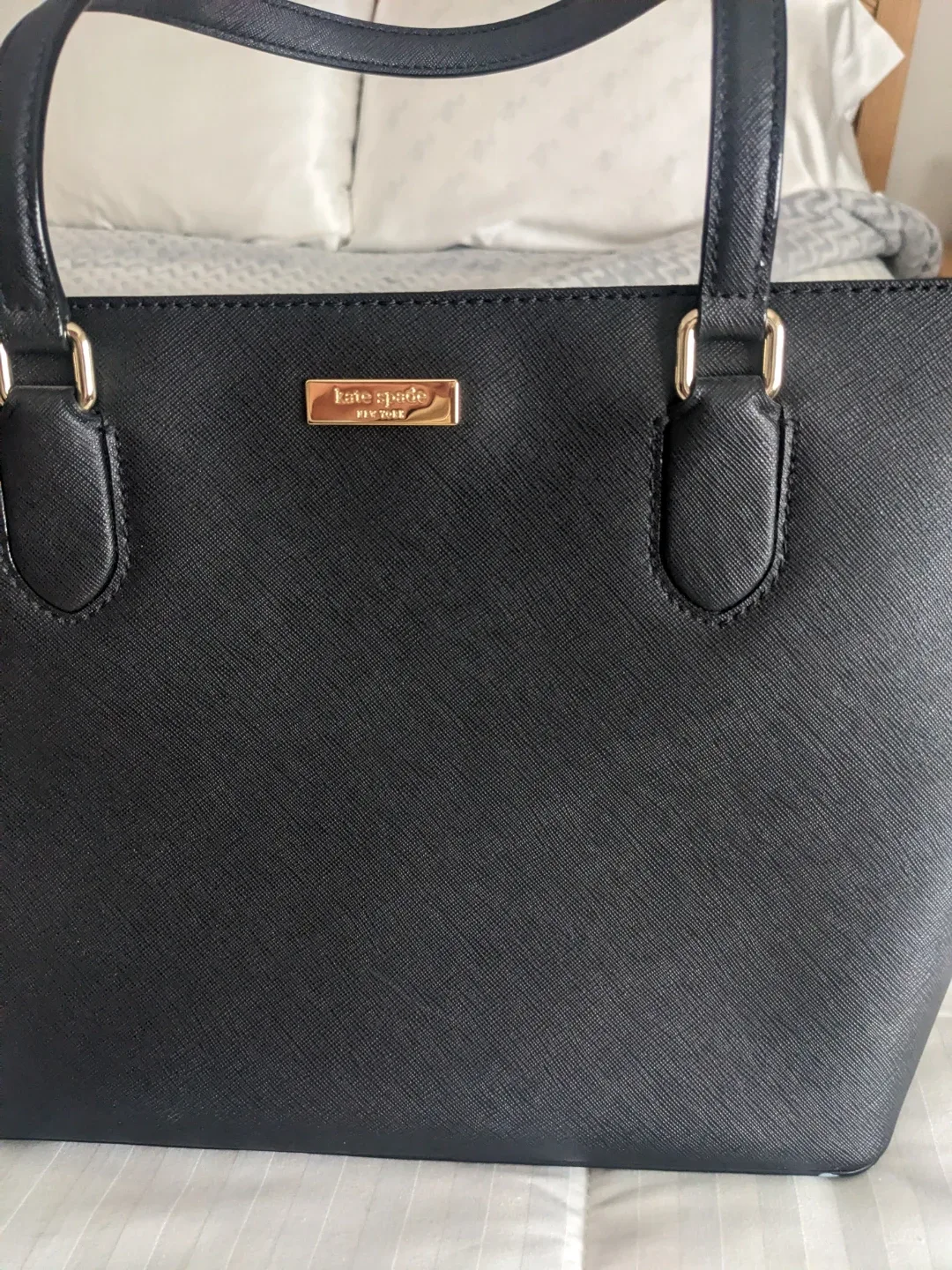 Kate Spade Black Leather Tote Bag - photo 3