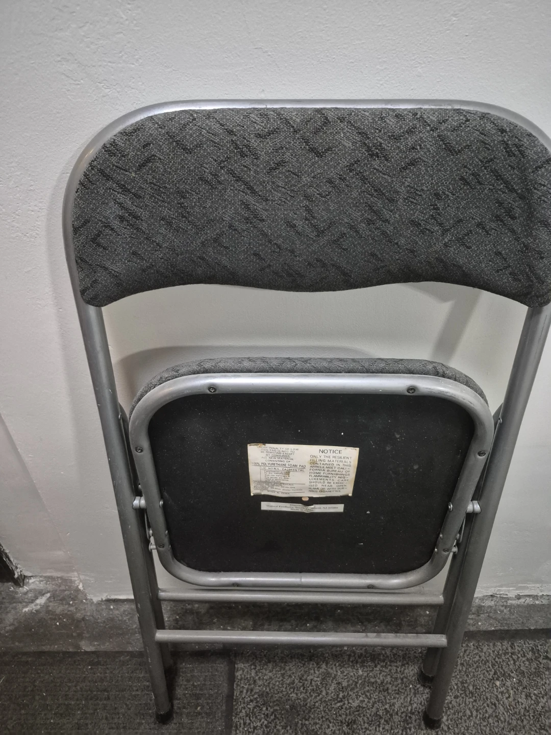 VINTAGE ABC CARPET- Folding  Fabric Chair - photo 2