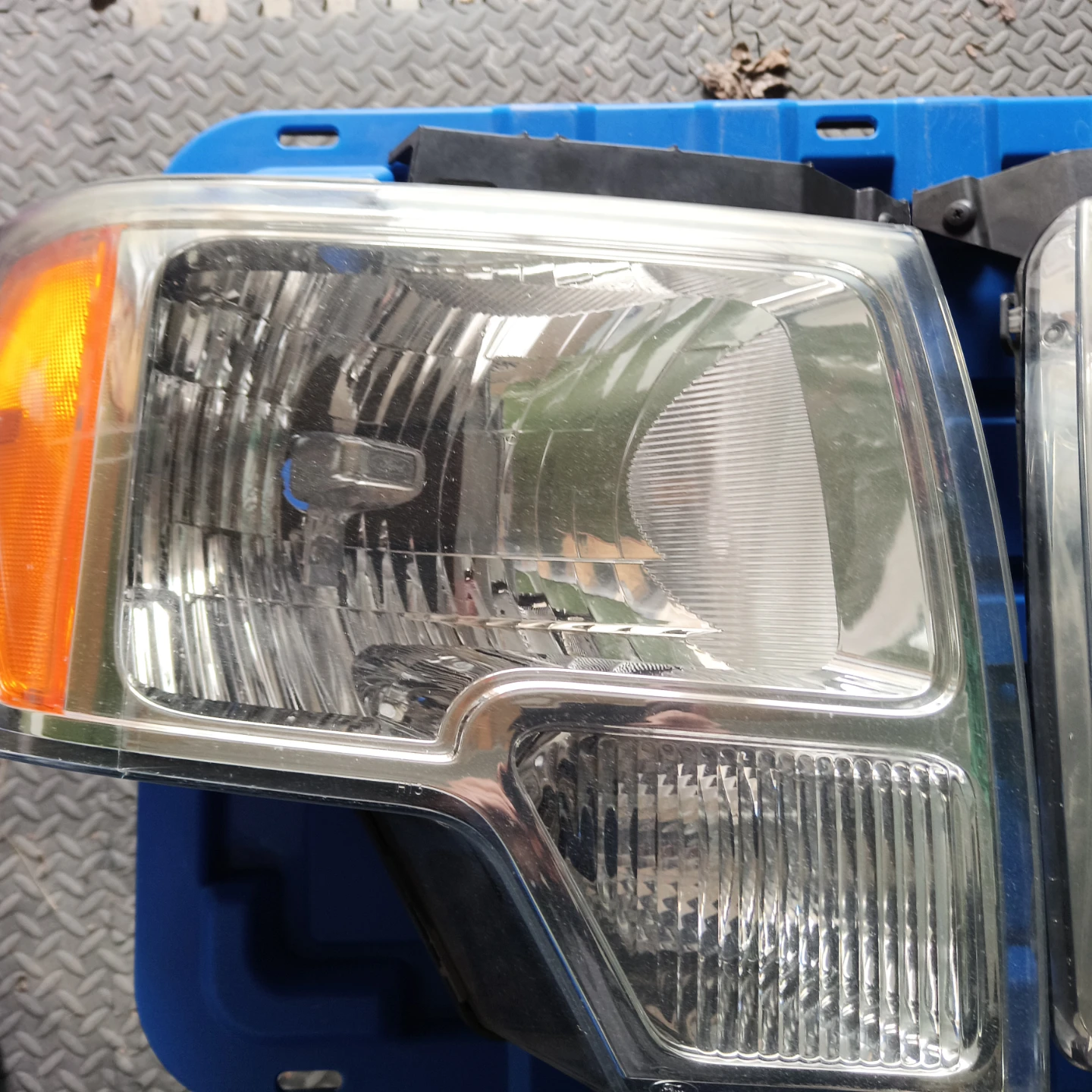 2009-2014 Ford F150 Headlight Housing. Original OEM. - photo 2