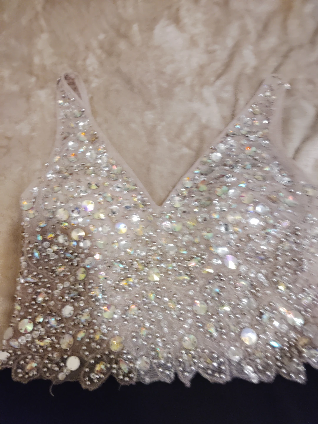 Blondie Nites by Alyce Paris Beaded Black Dress Size 1 - photo 2