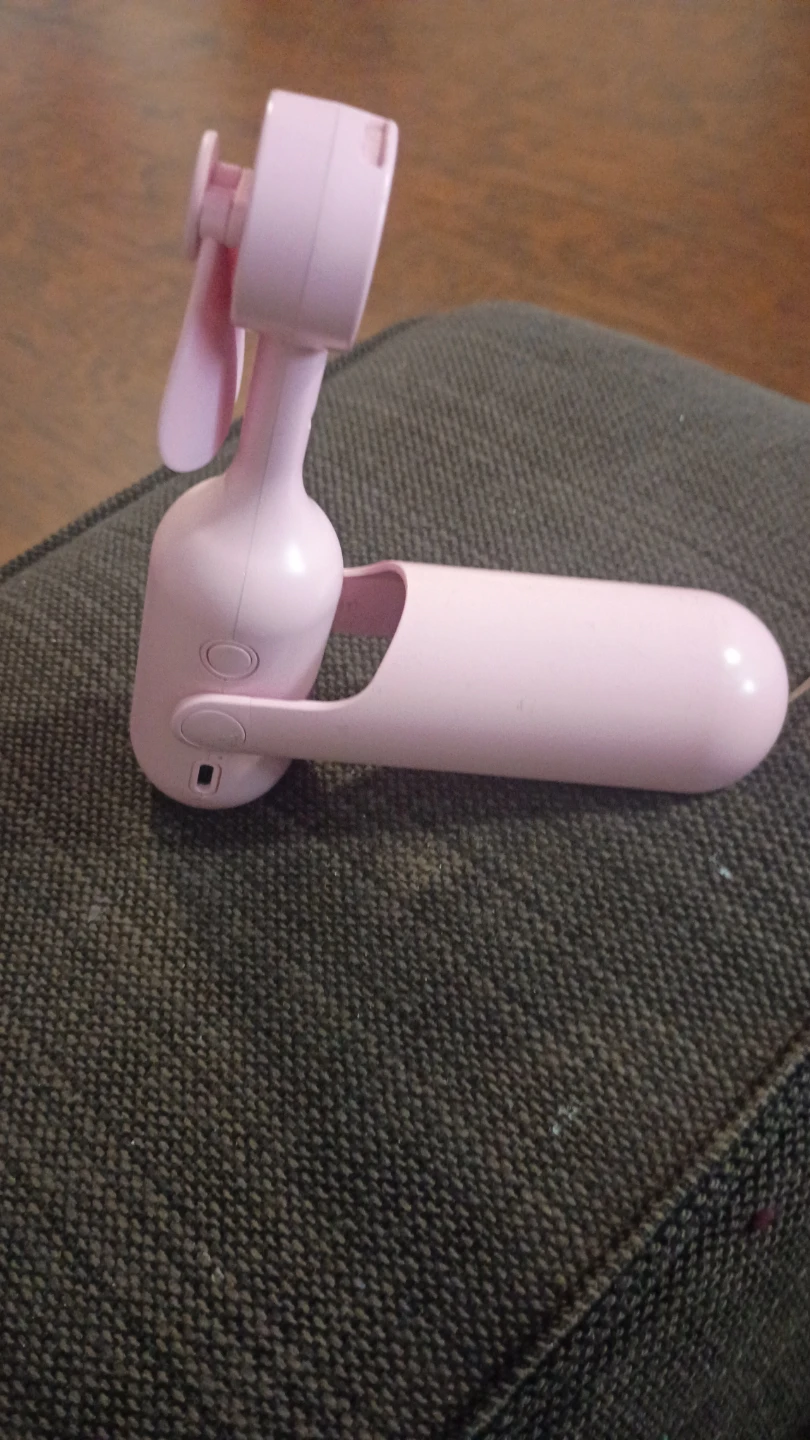 SPOVEN Pink Portable Handheld Fan HS-08 - photo 3