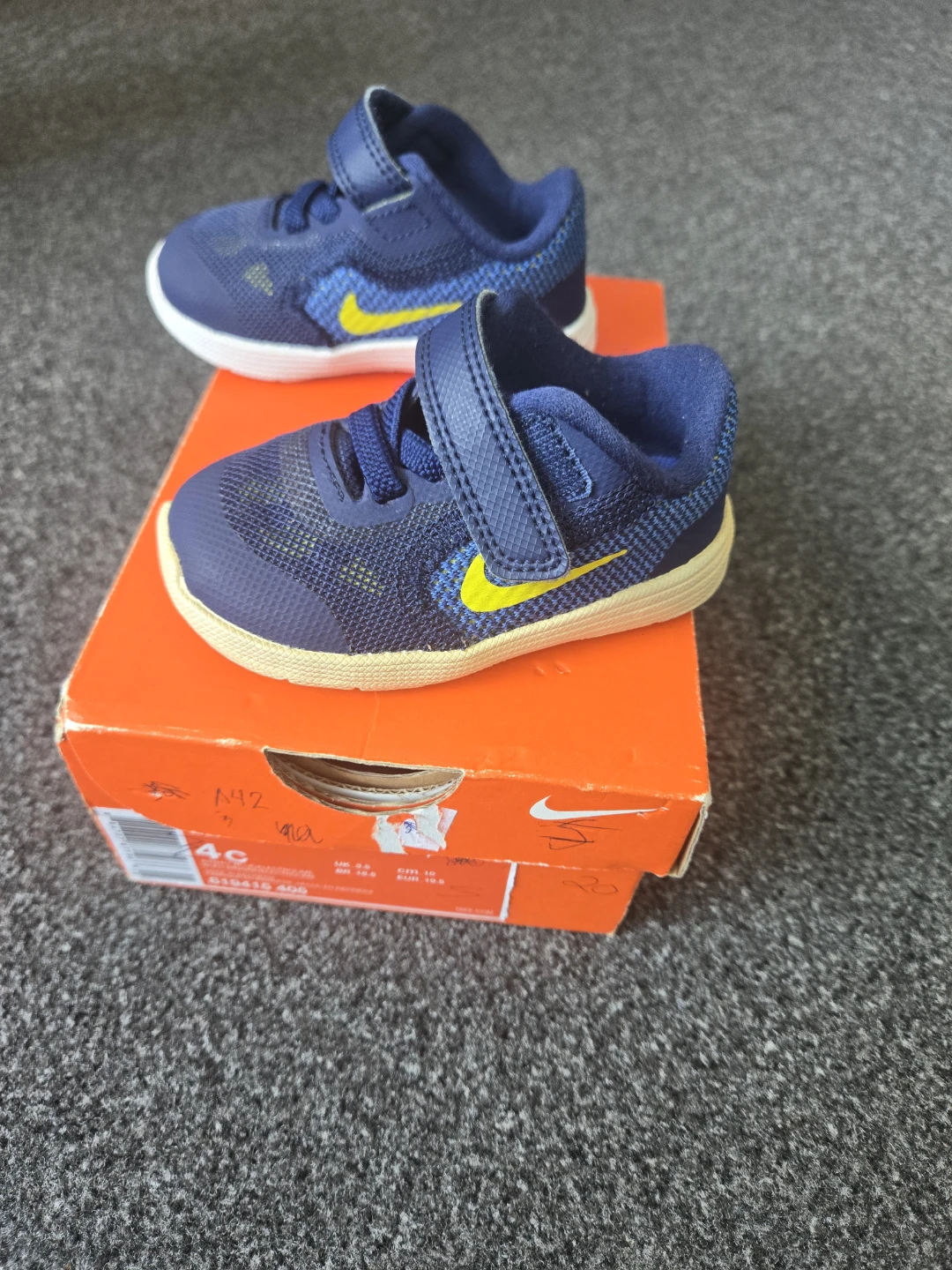 Nike Revolution 3 TD (PS) Toddler Shoes Size 4C - photo 2