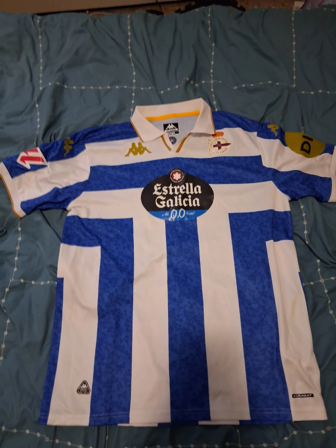 Kappa Deportivo La Coruna Soccer Jersey