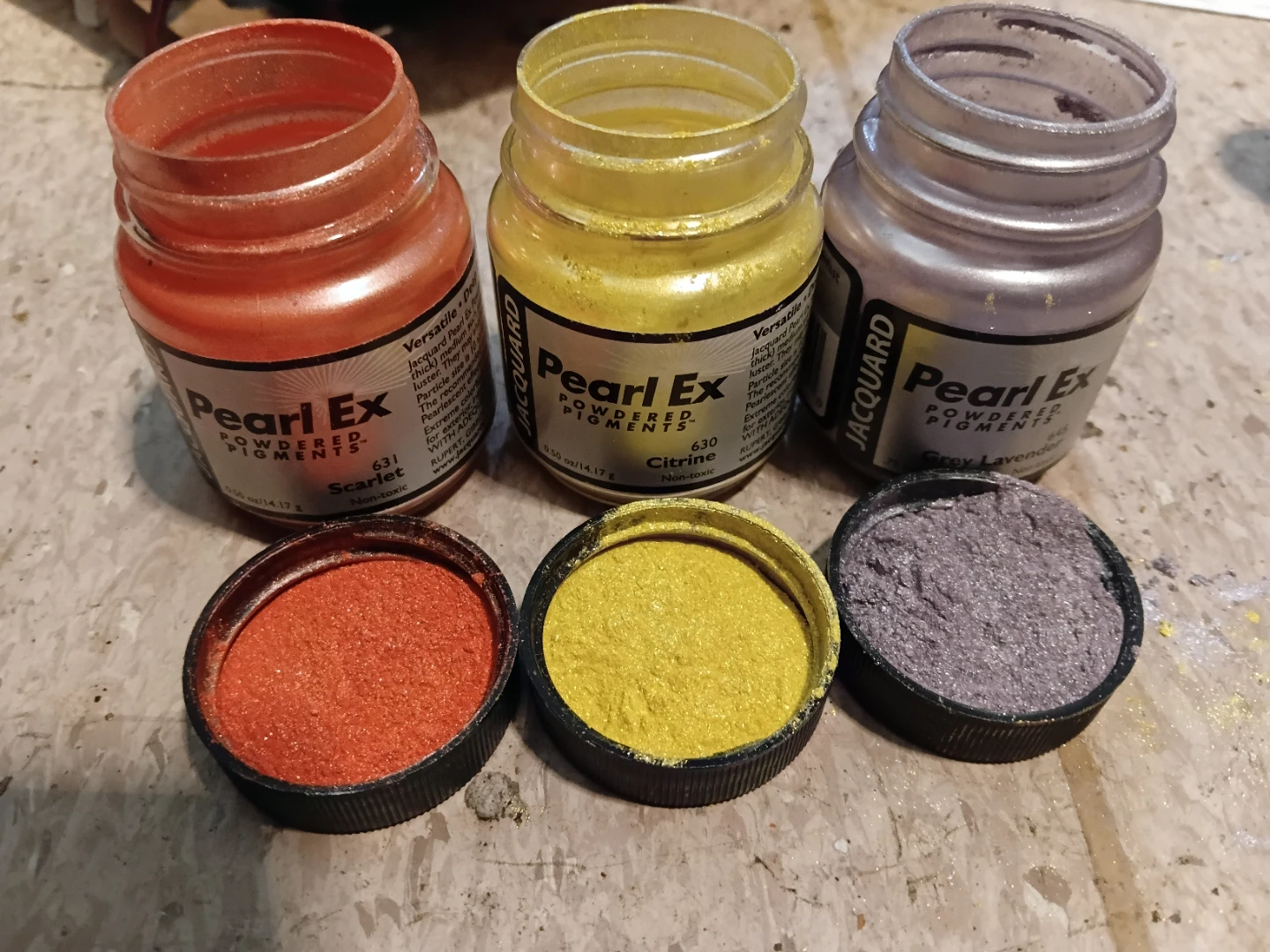 Jacquard Pearl Ex Powdered Pigments