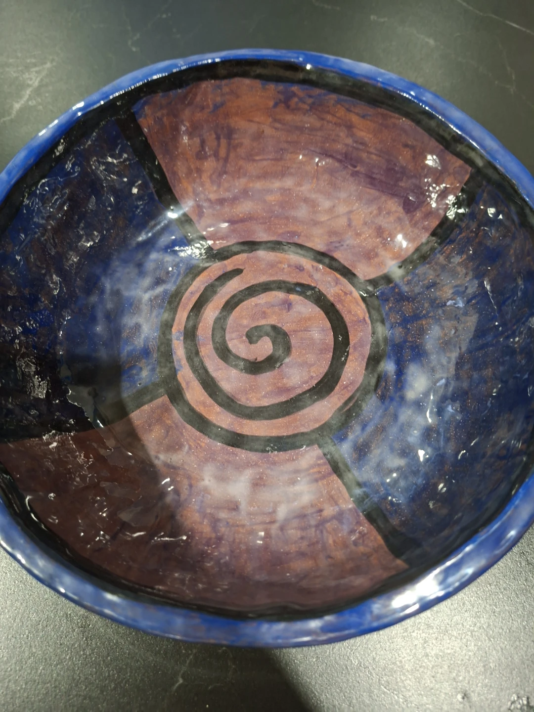 Handmade Ceramic Bowl - "Cyril Bitms" - photo 2