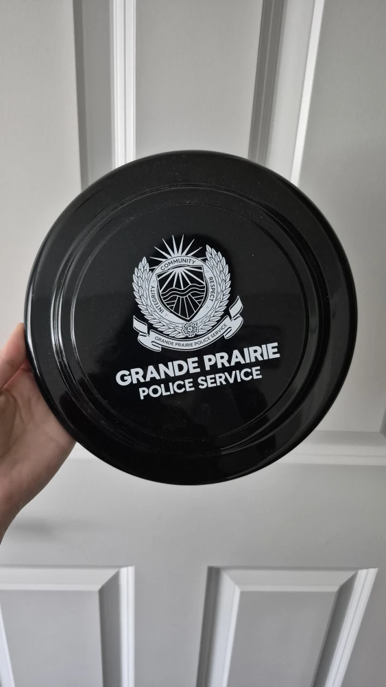 NEW Grande Prairie Police Service Frisbee