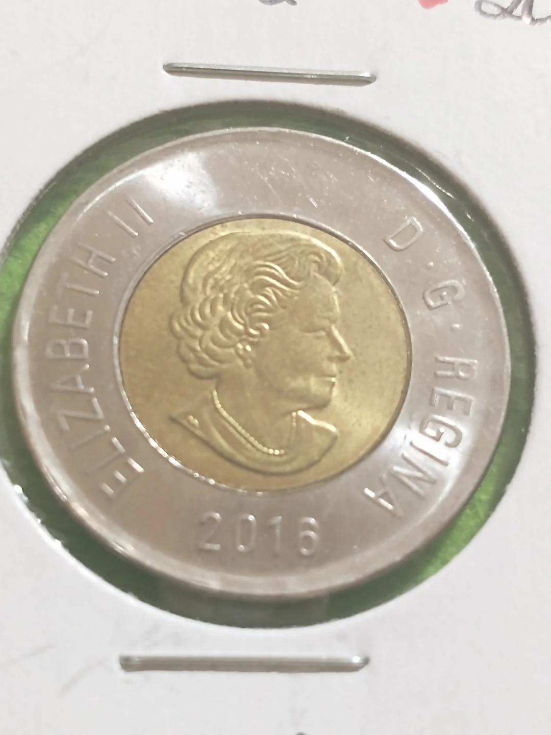 Nice 2016 Canada uncirculated Toonie ~0334 - photo 2