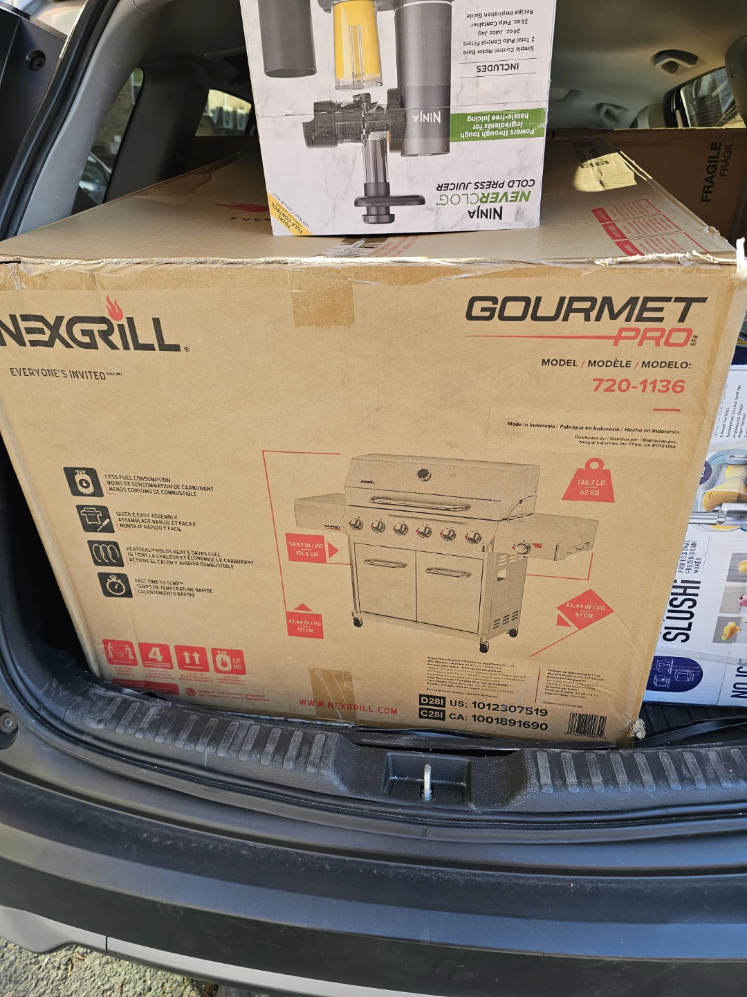 Nexgrill Gourmet pro 6 burner propane gas grill