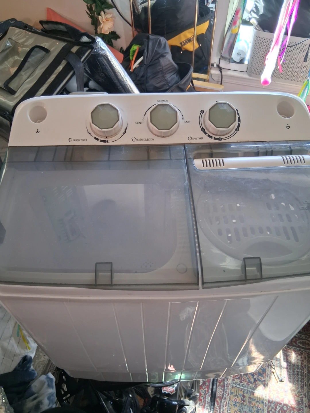 Portable Twin Tub Washing Machine