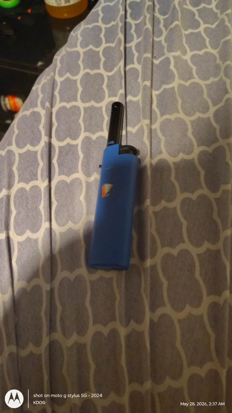 Blue Disposable Lighter