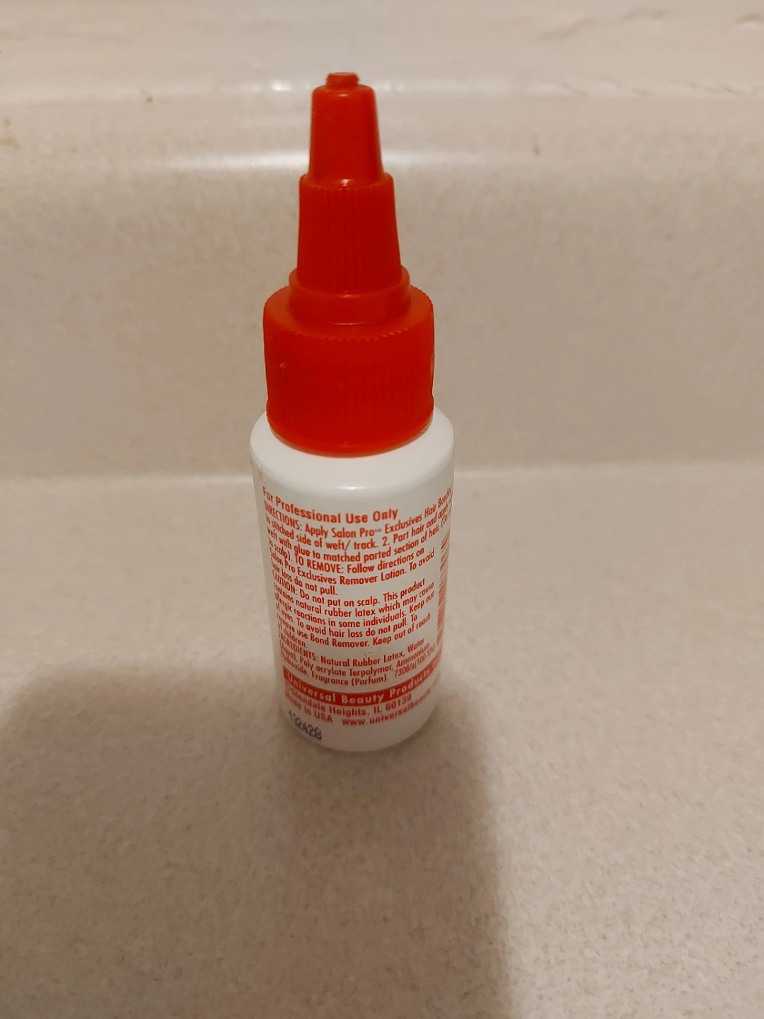 Salon Pro Exclusives White Hair Bonding Glue - 1 oz - photo 2