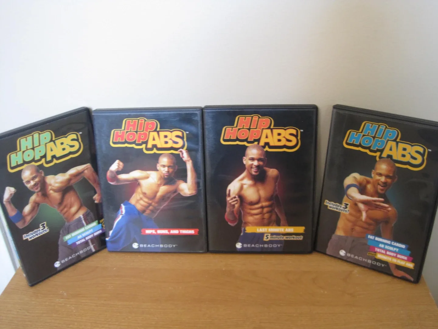 Hip Hop Abs Workout DVD Set. Pick up only.