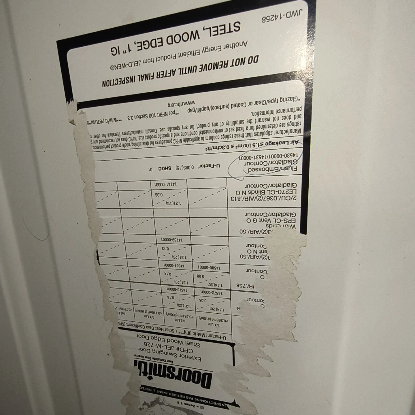 Doorsmith Steel Wood Edge Interior Door
