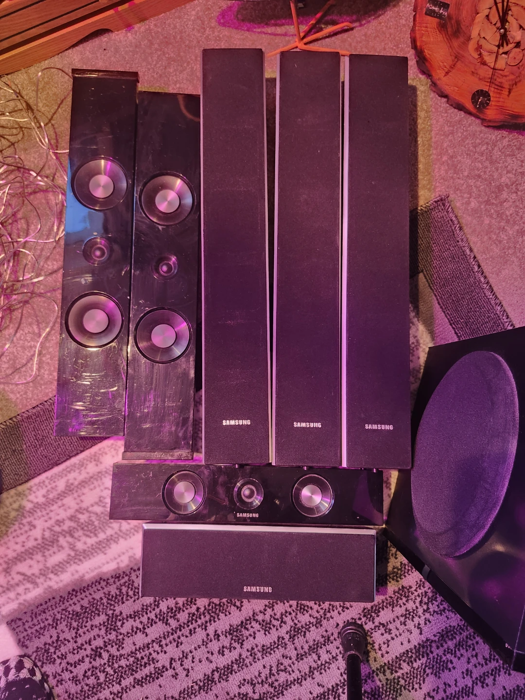 Samsung 5.1 Channel Speaker System with Subwoofer