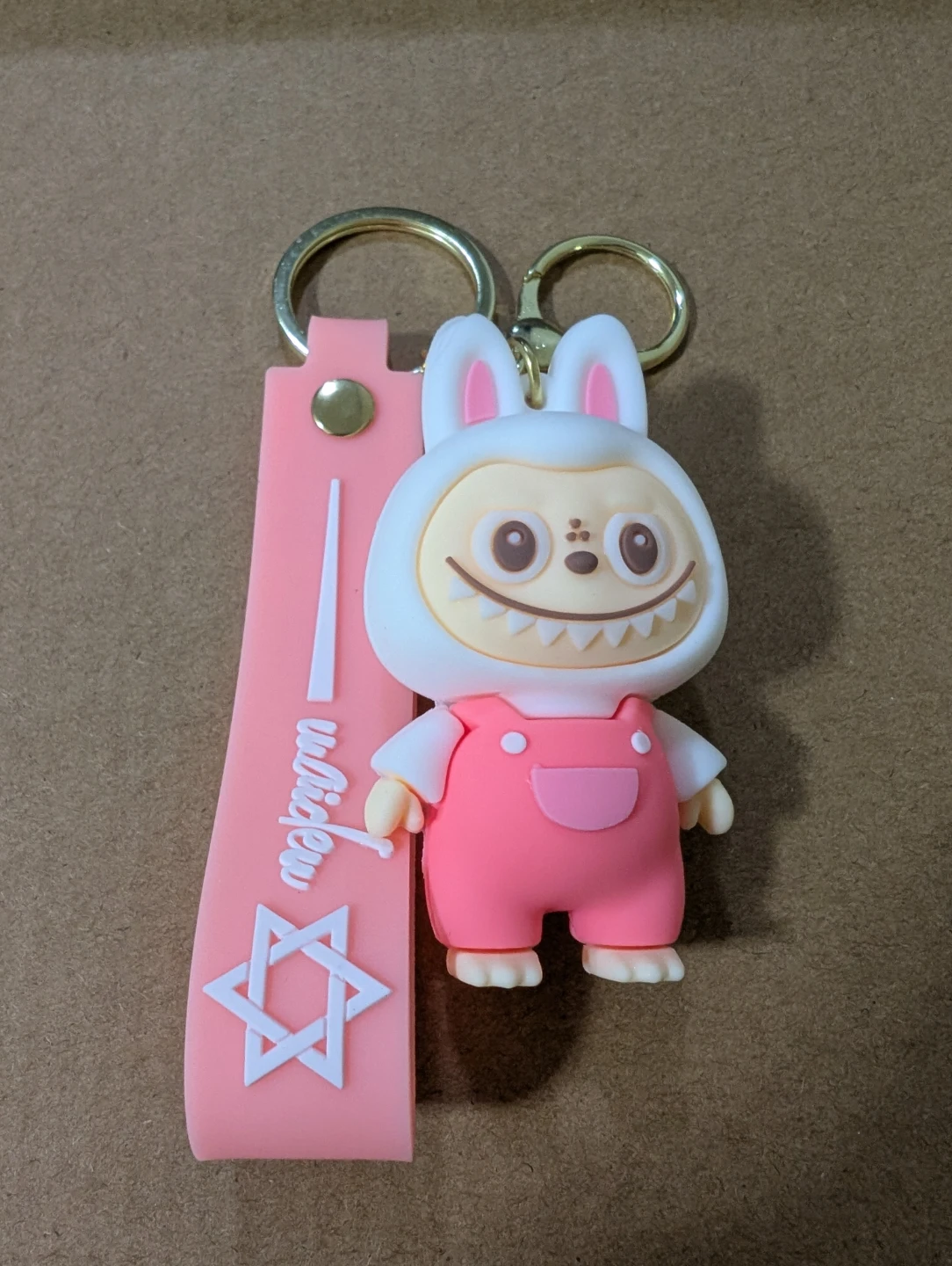 Cute Bunny Character Keychain