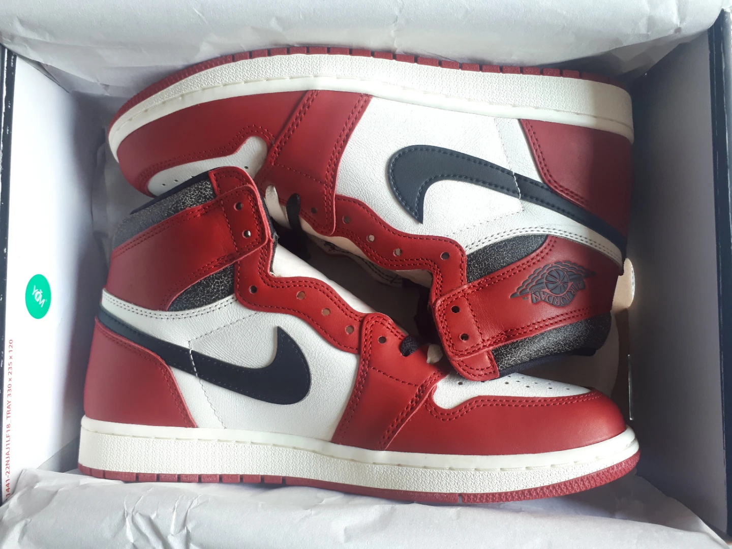 Jordan 1 High OG Chicago 2022 "Lost & Found" US 10 *Brand New*