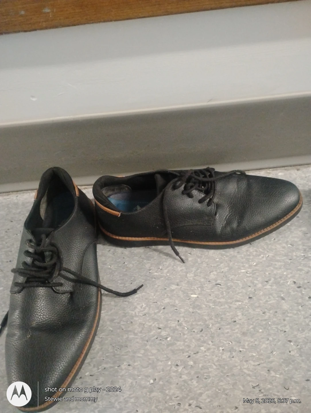 Men's Black Oxford Shoes