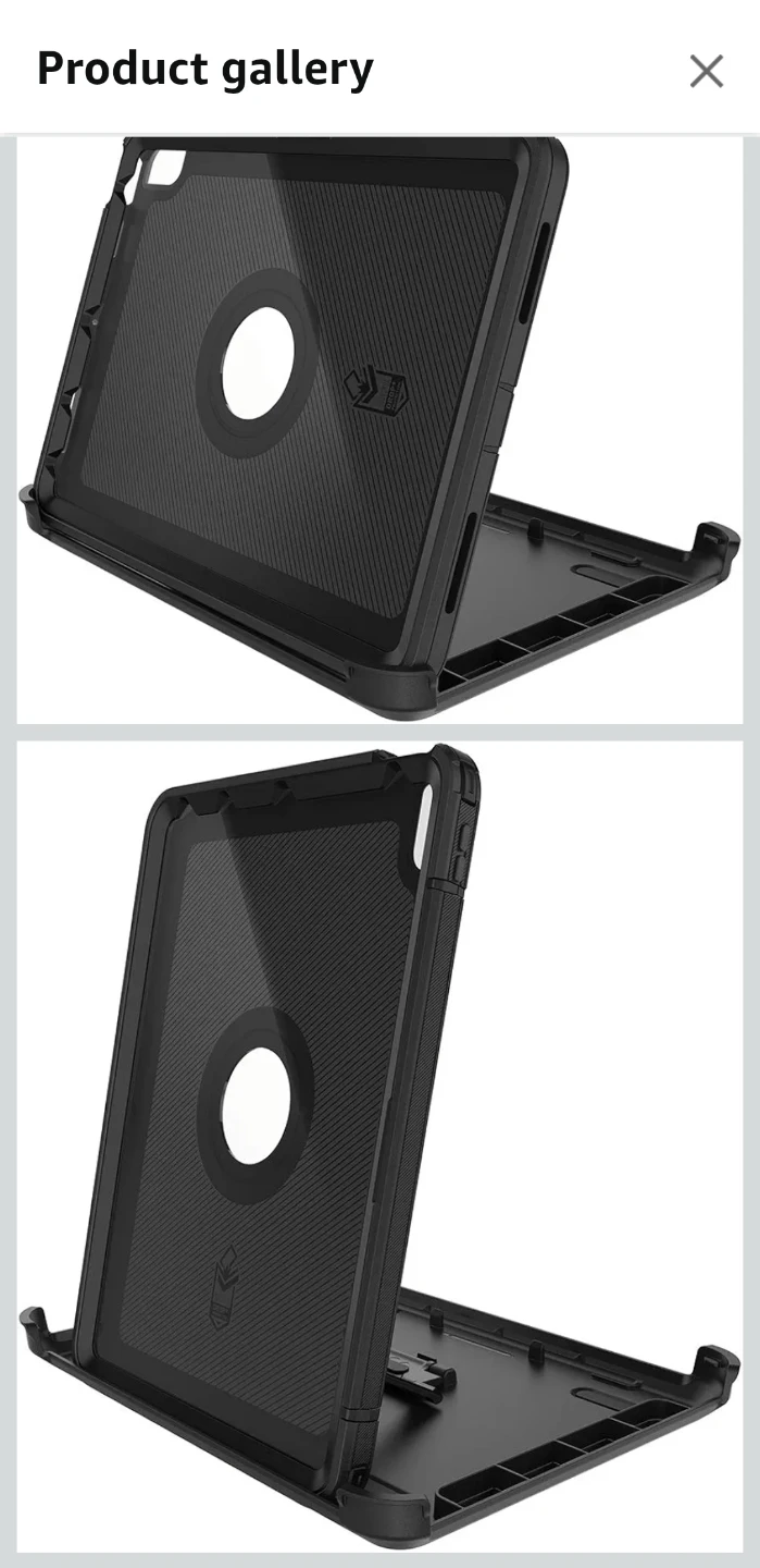 OtterBox Defender Series Case for iPad Air 4th/5th Gen - Black - photo 4