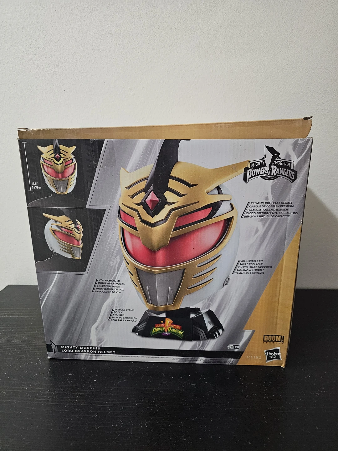 Power Rangers Lightning Collection Lord Drakkon Helmet - photo 3