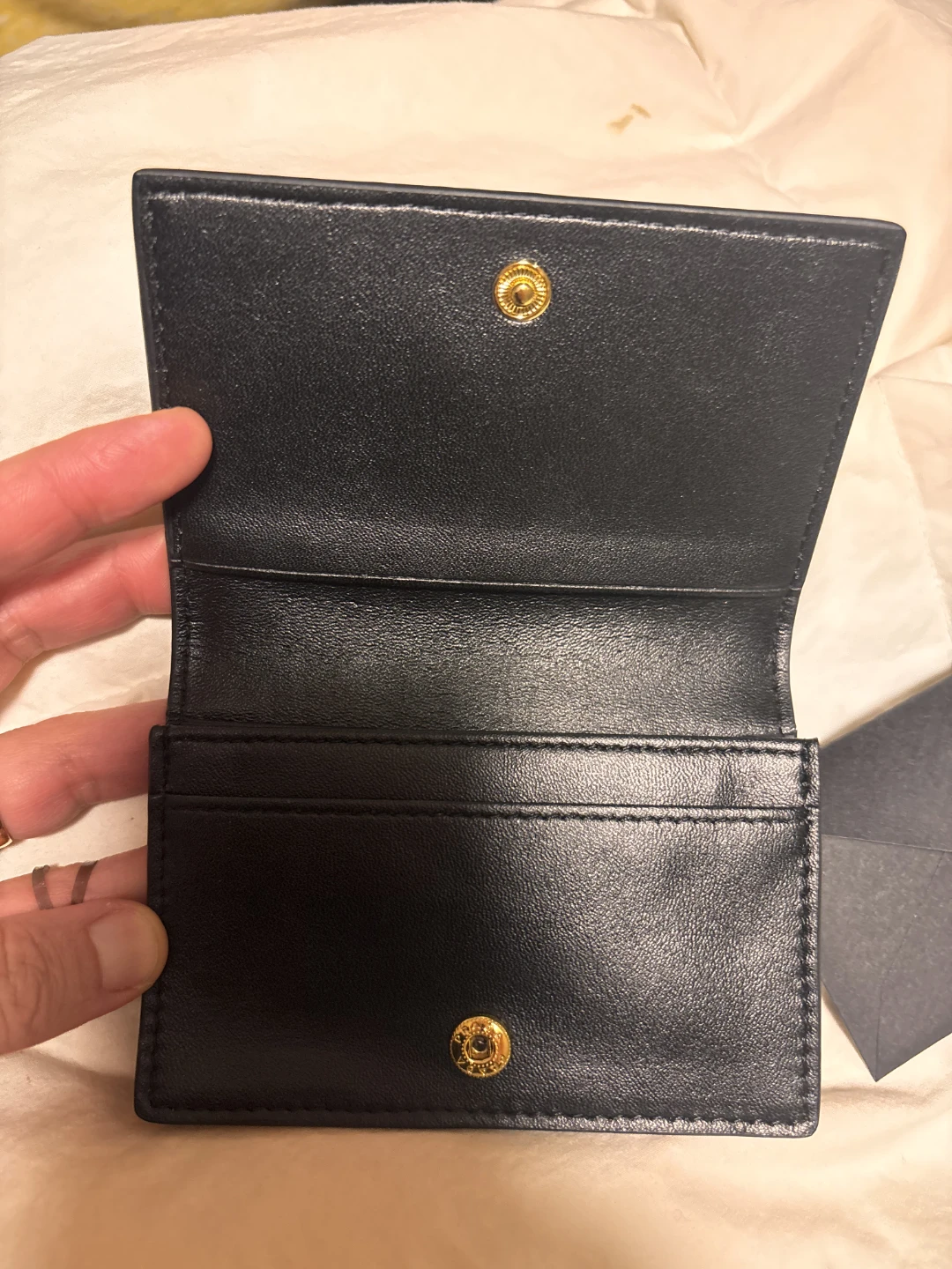 Prada Saffiano Leather Card Holder