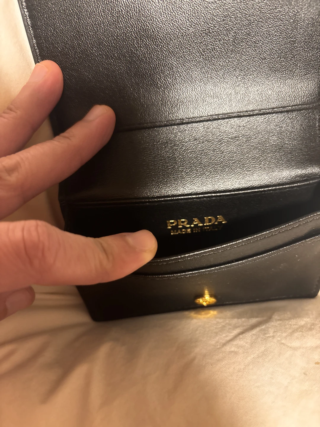 Prada Saffiano Leather Card Holder - photo 2