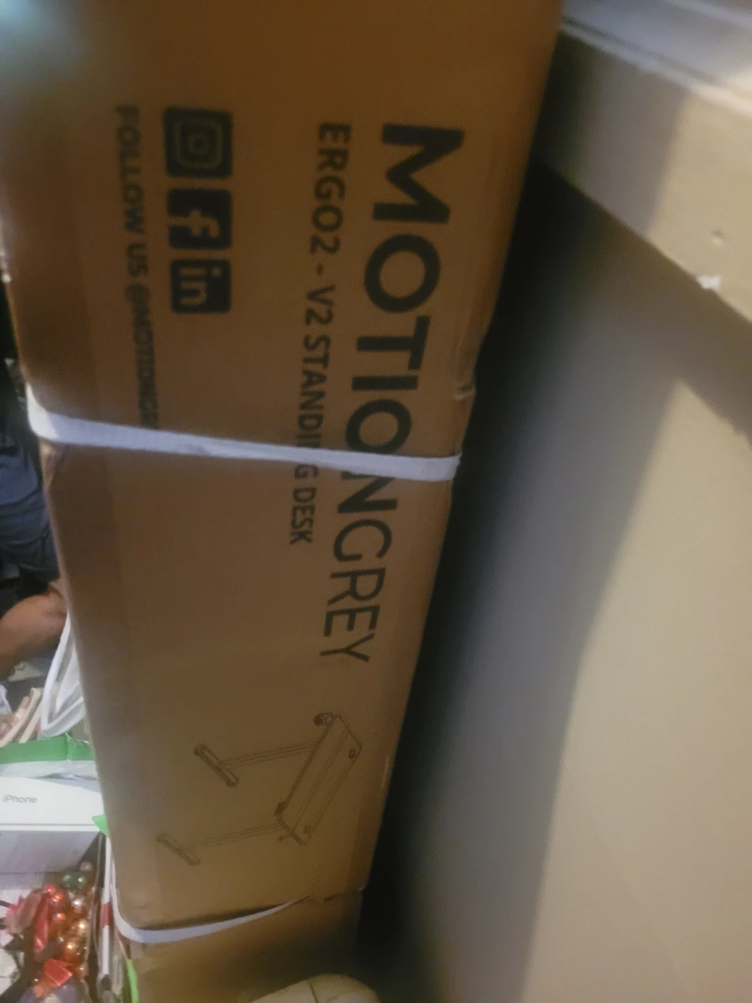 Motion Grey Ergo2-V2 Standing Desk