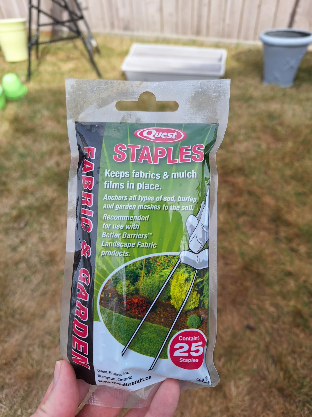 Landscaping Fabric Staples