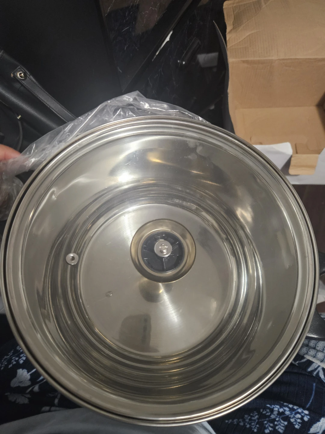 Stainless Steel Pot with Lid - photo 2