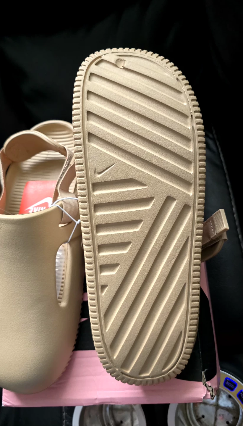 Brand new Nike Calm sandals Beige sale - photo 4
