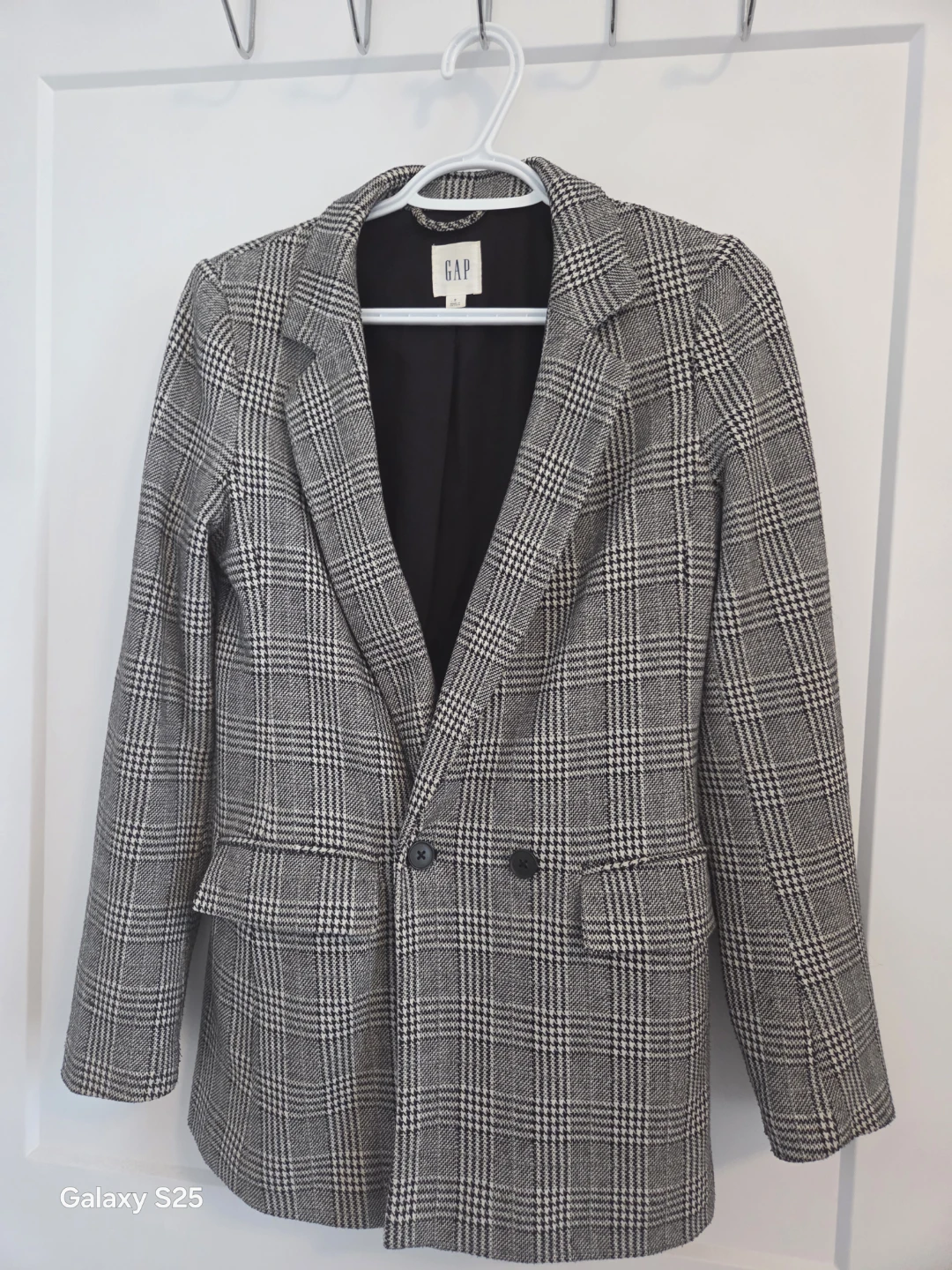 GAP Plaid Blazer