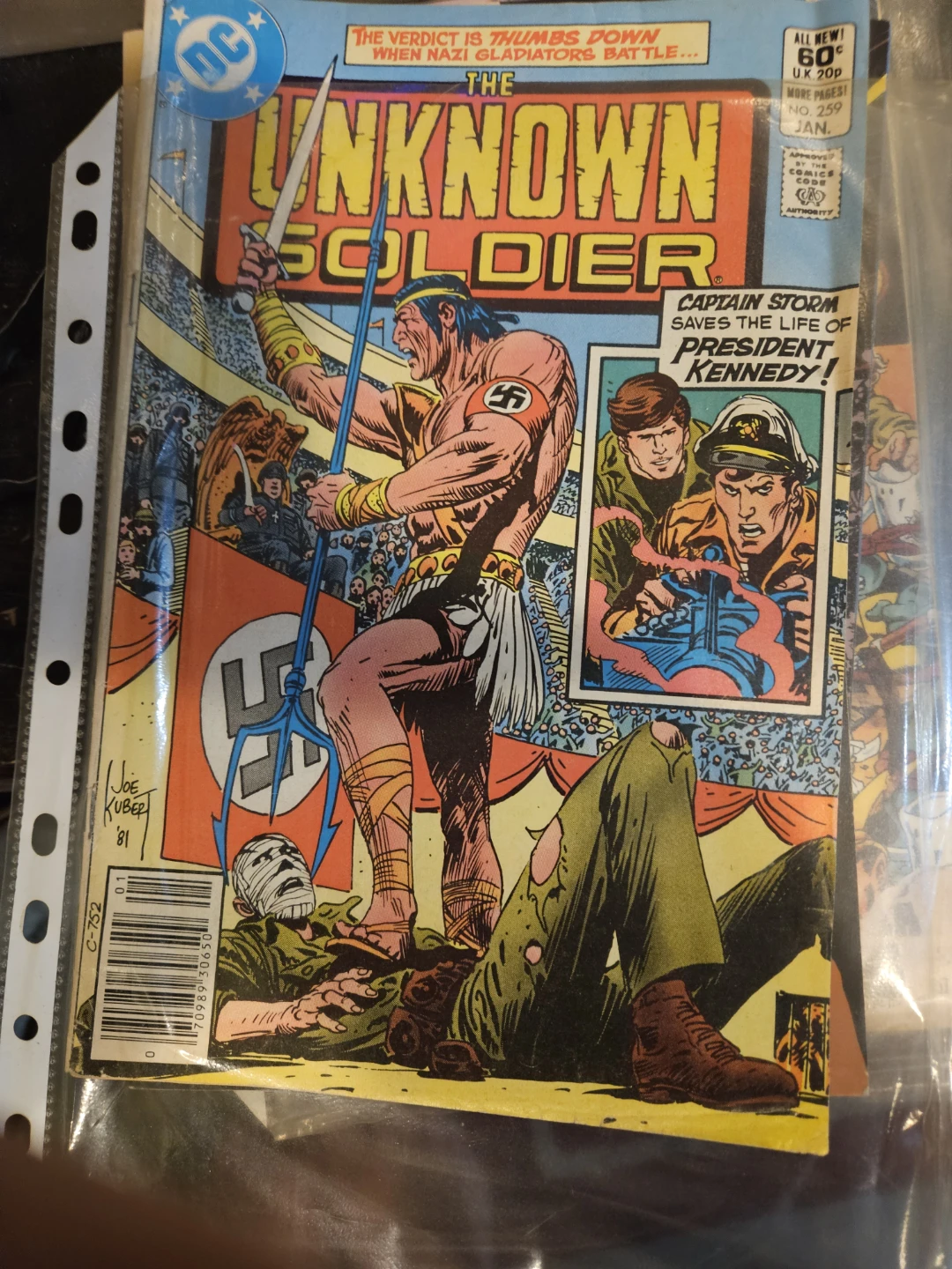 The Unknown Soldier Comic #259 Jan. DC Comics