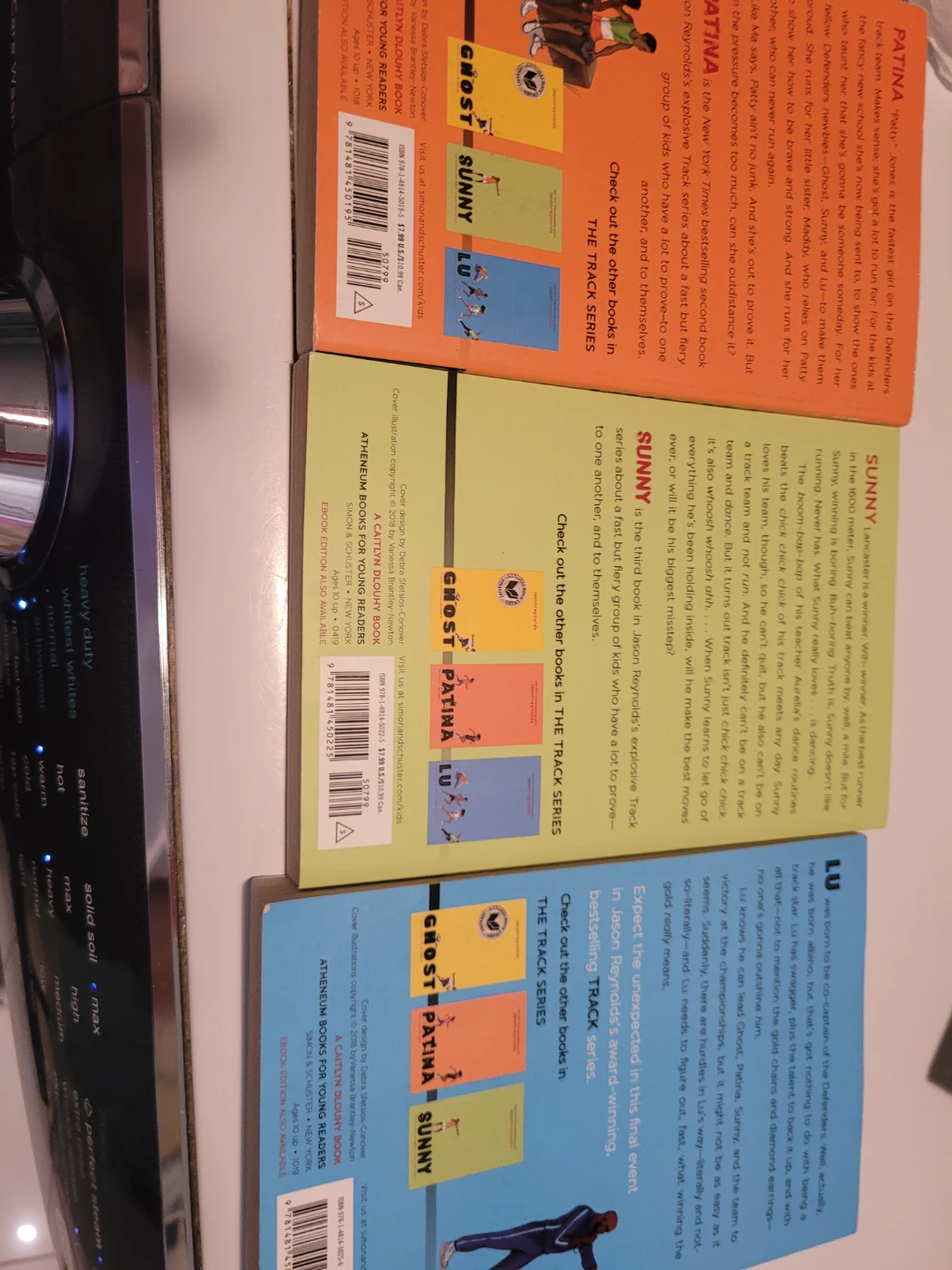 Ghost Ghost Patina Sunny Lu Book Series by Jason Reynolds - photo 2