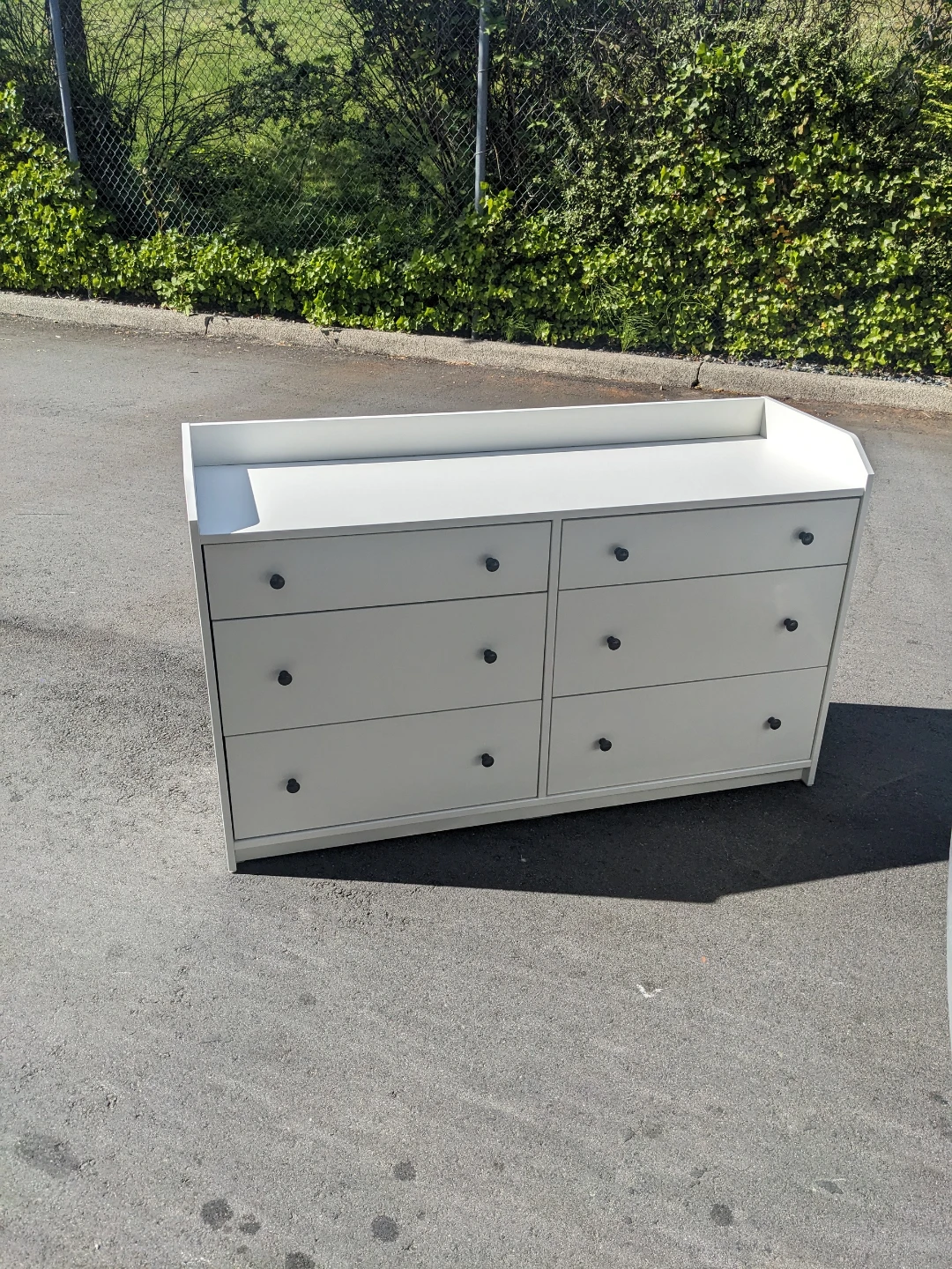 White 6-Drawer Dresser with Changing Topper - photo 2