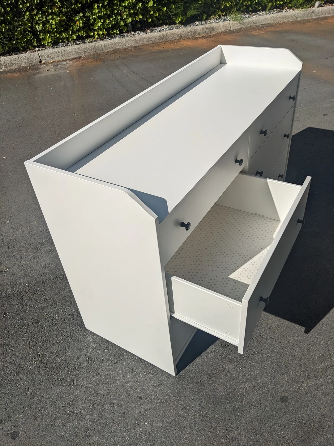 White 6-Drawer Dresser with Changing Topper - photo 4