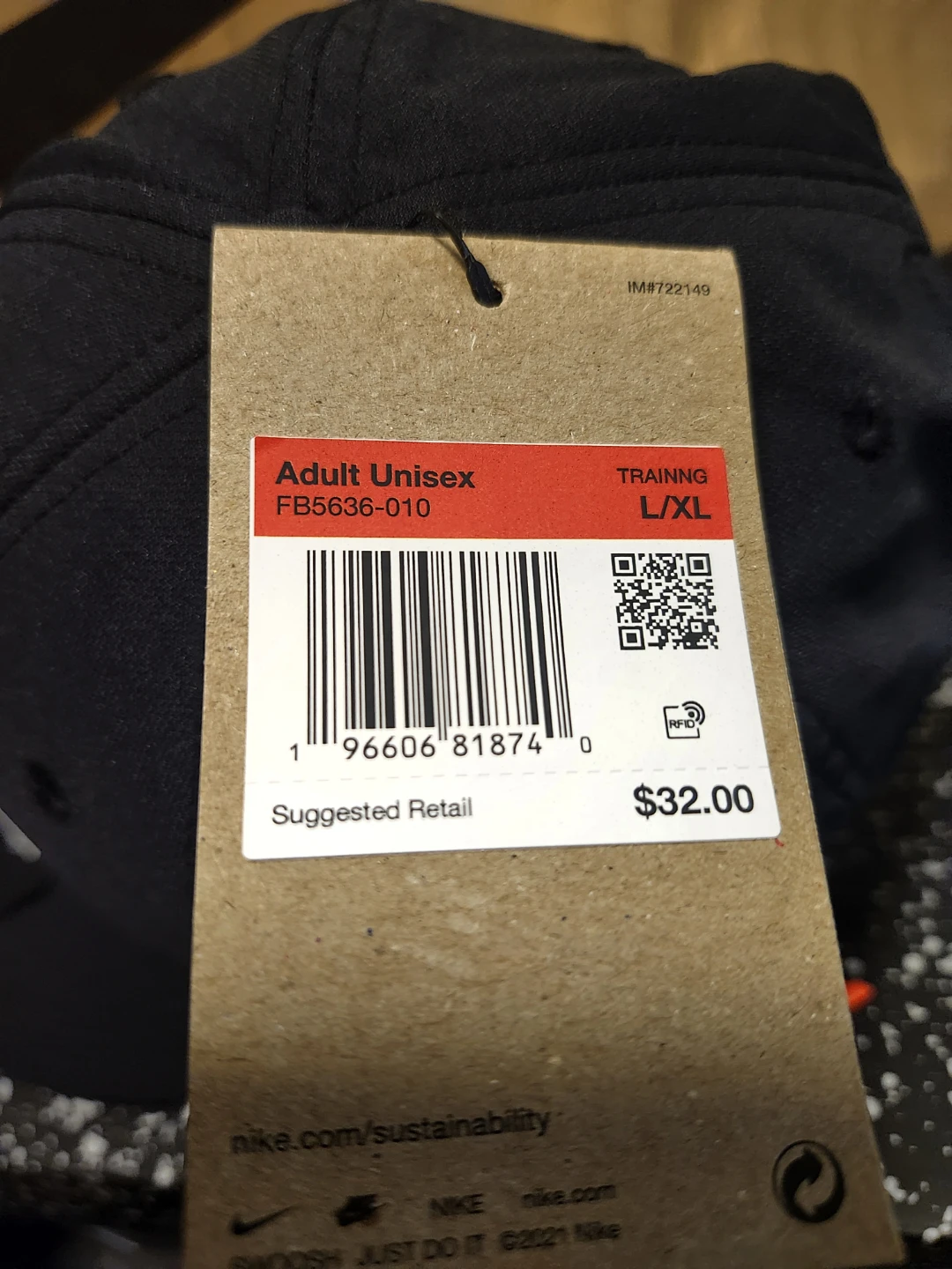 Nike Dri-FIT Club Cap Black L/XL - photo 2